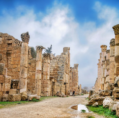 Columns of the Cardo Maximus