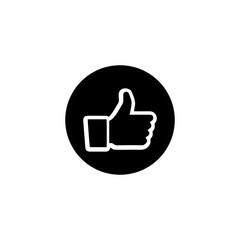 background of thumb up icon