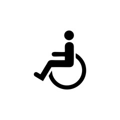 Disabled person symbol