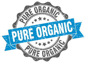 pure organic stamp. sign. seal