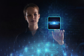 The concept of business, technology, the Internet and the network. A young entrepreneur working on...