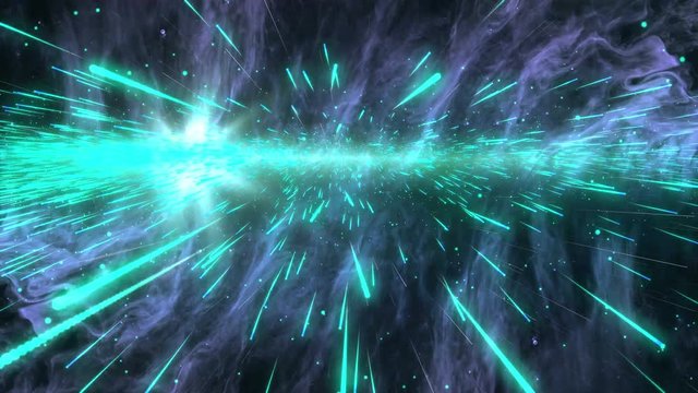 Meteors Rain Universe