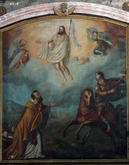 Naklejka premium Risen Christ