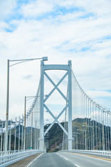 因島大橋　Innoshima Bridge located in Onomichi city, Hiroshima pref. Japan.