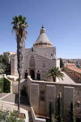 Fototapeta na wymiar Basilica of the Annunciation, Nazareth