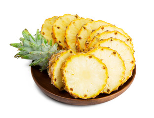 pineapple isolated on white background