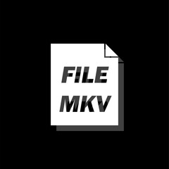 MKV icon flat
