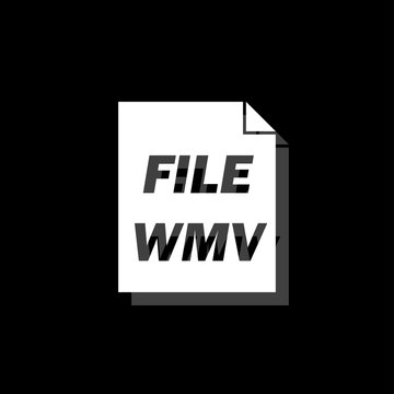 WMV icon flat