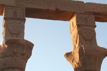 Isis Temple Philae Temple Aswan Egypt