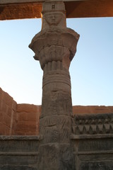 Fototapeta na wymiar Isis Temple Philae Temple Aswan Egypt