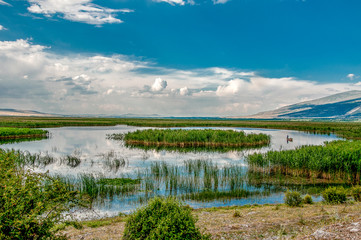 Karamik Lake. Afyon Turkey. June 2013