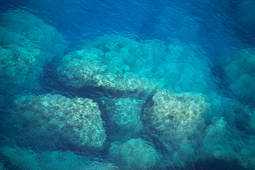 Wasser, Meer, Atlantik, Mittelmeer, Ozean, Felsen, Gefahr, Blau