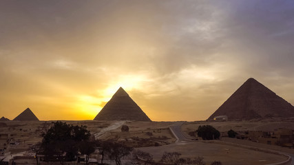 Obraz na płótnie Canvas pyramids,egypt