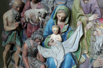 Nativity Scene, Adoration of the shepherds