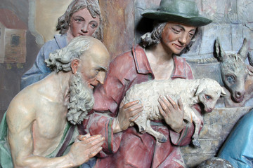 Nativity Scene, Adoration of the shepherds