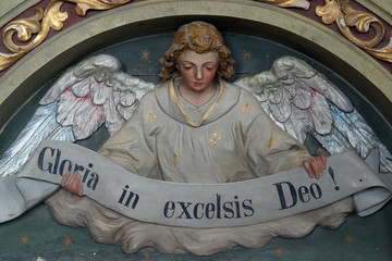 Heavenly Angel declaring 