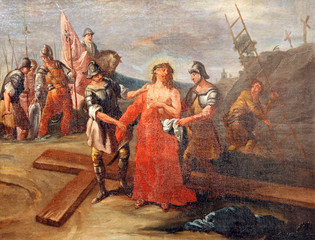 10th Stations of the Cross, Jesus is stripped of His garments
