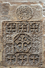 Armenian cross, St James Cathedral, Jerusalem