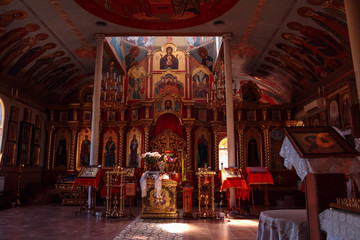 interior of church