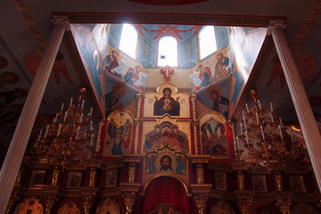 interior of the church