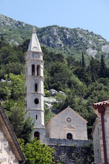 Fototapeta na wymiar Church of Our Lady of the Rosary, Perast, Montenegro