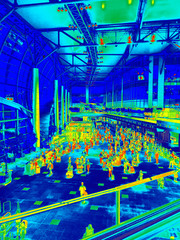 Infrared image airport