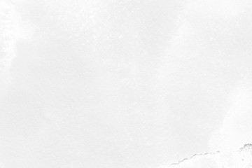 Silver watercolor and ink paper textures on white background. Chaotic stylish abstract organic design.