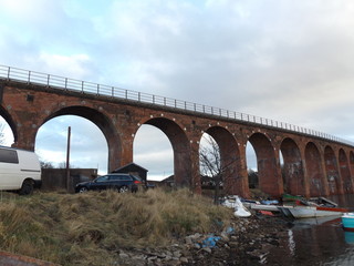 Fototapeta premium bridge over the river