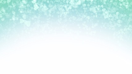 Blue heart background in valentine's day