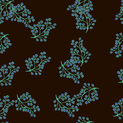 Beautiful seamless floral pattern background.