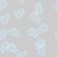 Beautiful seamless floral pattern background.