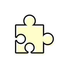 Puzzle vector illustration