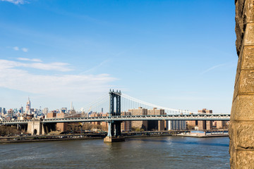 Fototapeta na wymiar Manhattan Bridge, New York, USA.
