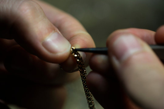 jewelry repair hands