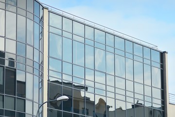 Modern office building
