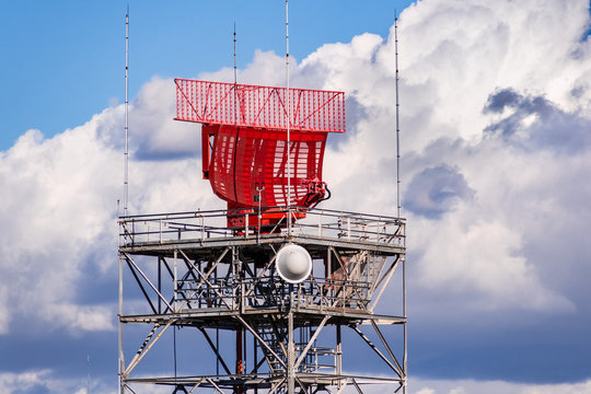 Air traffic control radar in south San Francisco bay, Sunnyvale, California