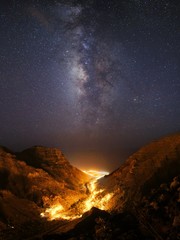 Valle Gran Rey bei Nacht