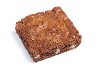 Tasty chocolate brownie pie