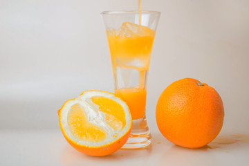 Orange Juice Glass