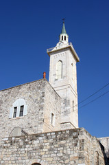 Fototapeta na wymiar Church of St. John the Baptist, Ein Karem, Jerusalem