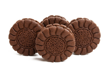sandwich cookie isolated