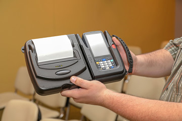 Portable Bar Code Printer