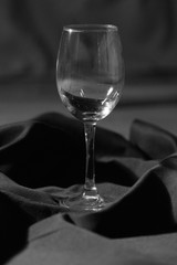 empty wine glass