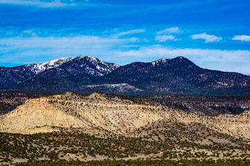 Mt. Taylor near Cubero in New Mexico, USA