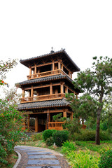 Classical Chinese architectural scenery