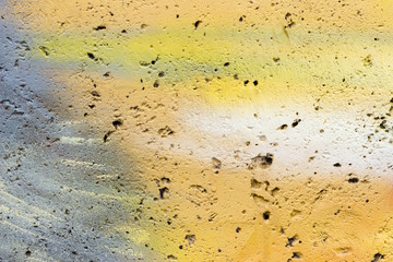 Bright colorful background. Painted concrete in different pastel colors. Bright and fresh palette of halftones.