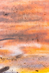 Bright colorful background. Painted concrete in different pastel colors. Bright and fresh palette of halftones.