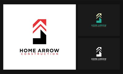 home arrow icon logo