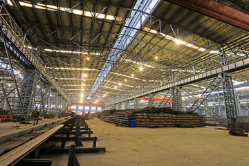 Steel production line