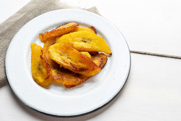 Sweet fried plantain